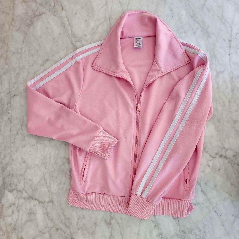 Kids L Pink Jacket, Zip Up.